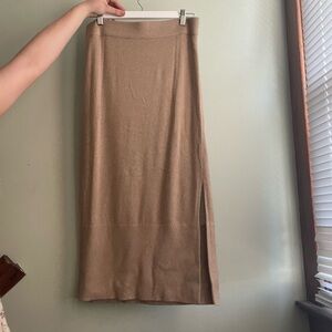 Banana Republic shimmer Luxor knit midi skirt